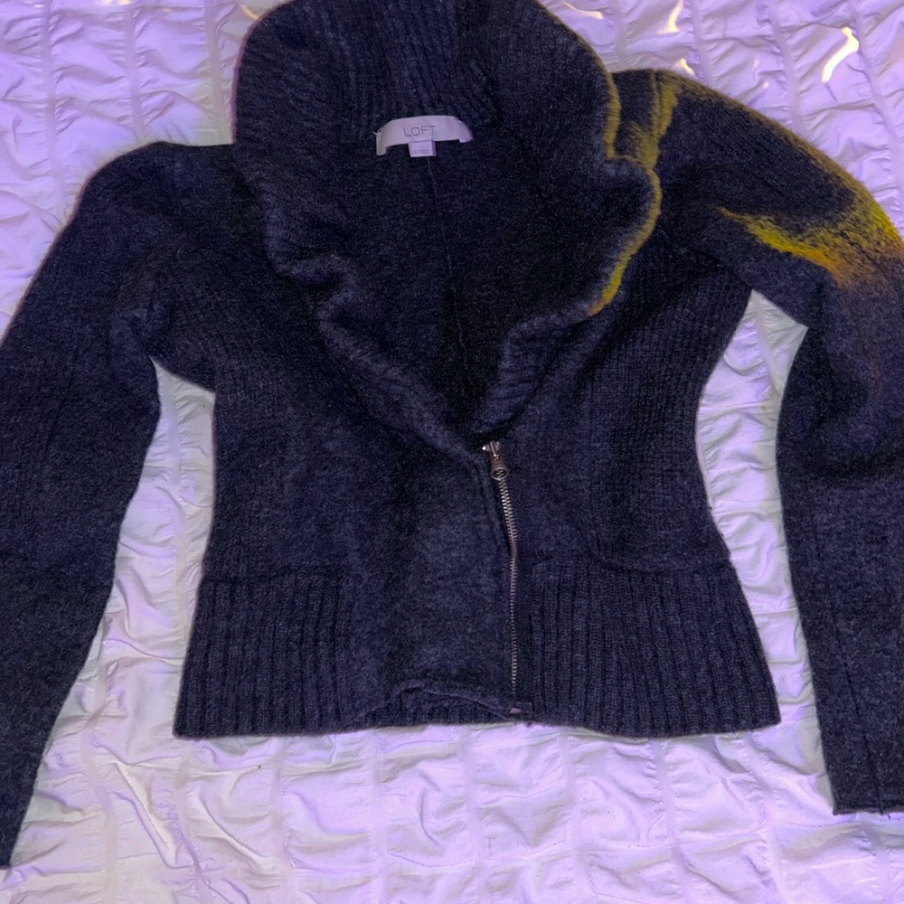 LOFT Women's Charcoal Sweater